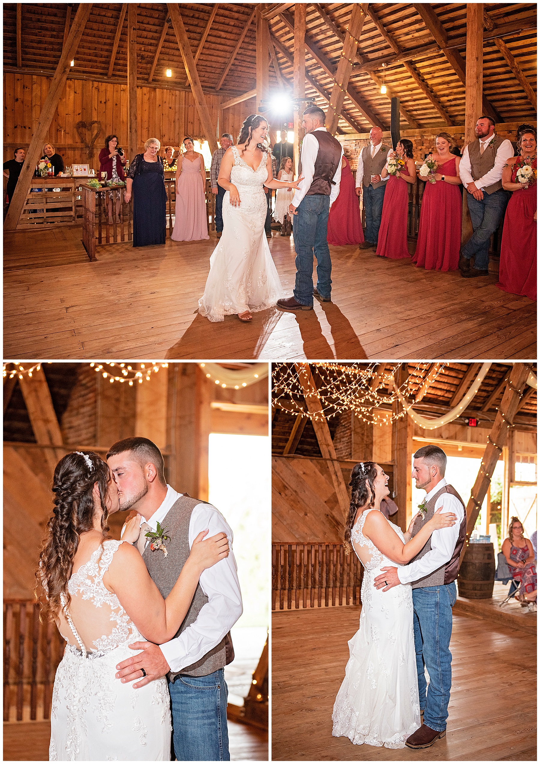 EARLY AUTUMN WEDDING AT WILSON'S BITTERSWEET BARN