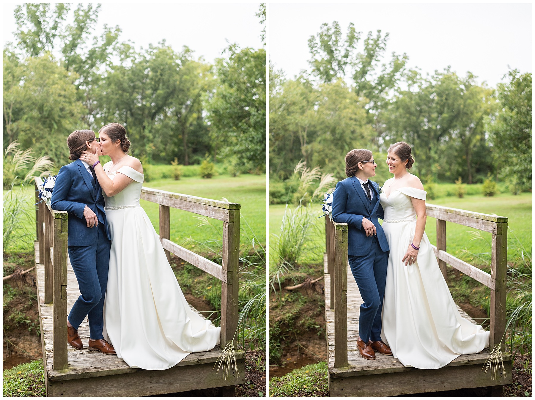RUSTIC NAVY BLUE WEDDING AT OSBORNIA FARMS