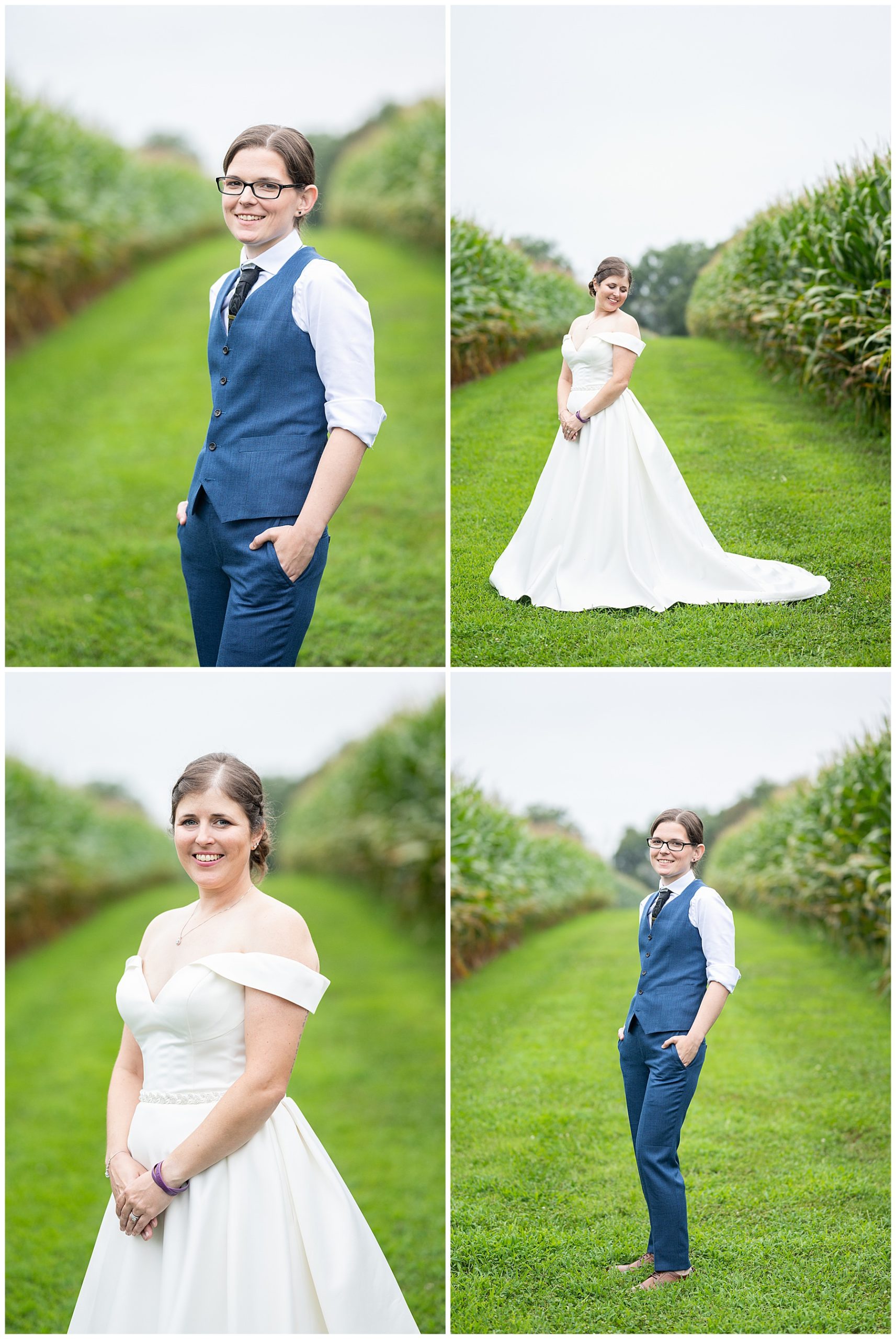 RUSTIC NAVY BLUE WEDDING AT OSBORNIA FARMS